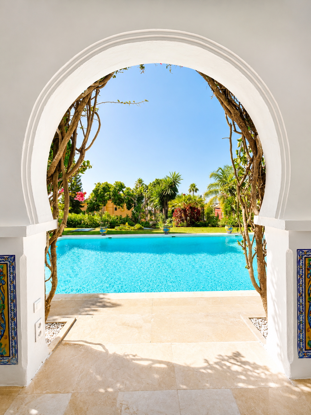 Villa Shalimar - pool pavilion